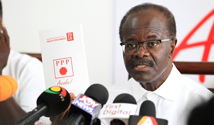 Flag bearer of the Progressive People's Party (PPP), Dr Papa Kwesi Nduom Flag bearer of the Progressive People's Party (PPP), Dr Papa Kwesi Nduom